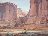 Carl Oscar Borg, Canyon de Chelly, Arizona
