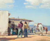Carl Oscar Borg, Oraibi, Arizona