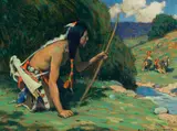 E. Irving Couse, Turkey Hunter