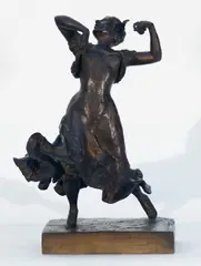 Sally James Farnham, Spanish Dancer, 1903, bronze