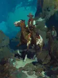Frank Tenney Johnson, Night Herders