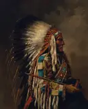 Edgar S. Paxson, Nez Perce Chief