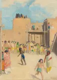 Bert Geer Phillips, Fun at the Pueblo