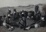 Frederic Remington, The Monte Deal at Ojo Caliente