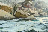 Ogden Pleissner, Fast Water