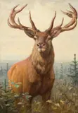 Alert by Carl Rungius, oil on canvas, sold Jul 2008