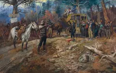 Charles Marion Russell, The Hold Up, 1899, oil on canvas