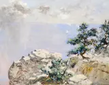 Frank P. Sauerwein, Grand Canyon, 1903, oil on board