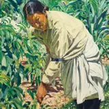 Walter Ufer, In the Garden