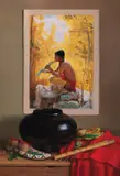 William Acheff, This Song's For You, oil on canvas