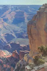 Clyde Aspevig, Grand Canyon, oil on canvas