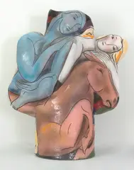 Rudy Autio, Big Mountain Vessel, 1988, ceramic