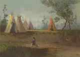 Ralph Albert Blakelock, Encampment on the Upper Missouri