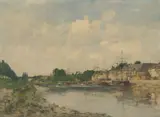 Eugène Louis Boudin, The Somme at Saint-Valéry-sur-Somme