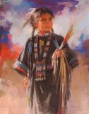 Harley Brown, Maggie Two Sun, 2007, pastel on paper