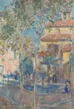 Childe Hassam, Plaza Sevilla