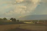 George Inness, The Passing Shower, circa 1865, oil on canvas