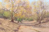 Francois Koch, Fall in the Dragoons, oil on canvas