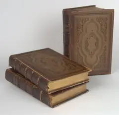 McKenney & Hall, History of the Indian Tribes of North America, 3rd Edition (Vol. I, 1854; Vol. II & III, 1855), three octavo volumes, slipcased