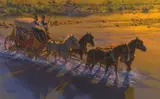 Dan Mieduch, The Ford on the Little Laramie, 2007, oil on board