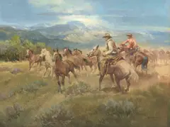 Newman Myrah, Breakaway, 2007, oil on canvas