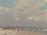 Edward Henry Potthast, Rockaway Beach, oil on canvas