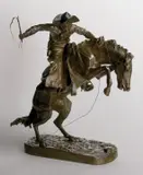 Frederic Remington, The Broncho Buster #10