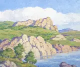Birger Sandzén, Kansas Landscape