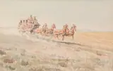 Edward Borein, Stagecoach