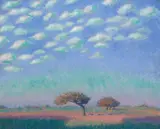 Theodore Earl Butler, The Plain in Giverny, Apple Trees