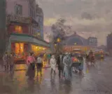 Édouard Cortès, Gare d'Est