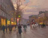Édouard Cortès, La Madeleine, 1967, oil on canvas