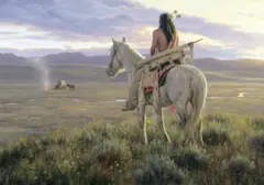 Robert Duncan, Curious, oil on canvas