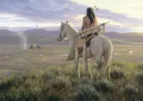 Robert Duncan, Curious, oil on canvas