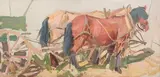 Leon Gaspard, Taos Wood Hauling Team
