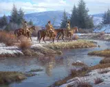 Martin Grelle, Blackfeet at Blacktail Ponds