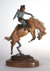 Earle E. Heikka, Morning Frolic, bronze
