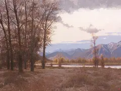 Francois Koch, Approaching Storm, oil on canvas