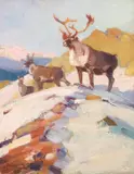 Carl Rungius, Caribou