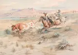 Charles Marion Russell, The Bolter, #1