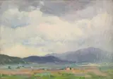 Joseph Henry Sharp, Summer Showers, Taos Valley