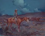 Gray Bartlett, Evening Watch, oil on canvas
