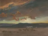 Albert Bierstadt, Wagon Train