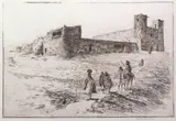 Edward Borein, Church at Acoma