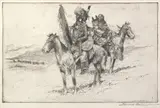 Edward Borein, Flathead Indians