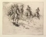 Edward Borein, Going to the Wagon, No. 1