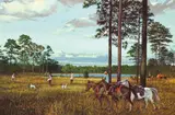 Peter Corbin, Southern Traditions, oil on canvas