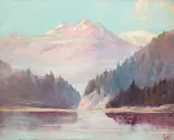 Jules Dahlager, Short Bay, 1940, oil on board