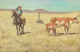 Maynard Dixon, The Puzzled Cowboy
