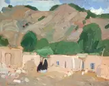 Leon Gaspard, Taos Adobes